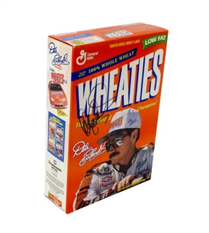 Dale Earnhardt Signed 1998 Unopened Wheaties Box